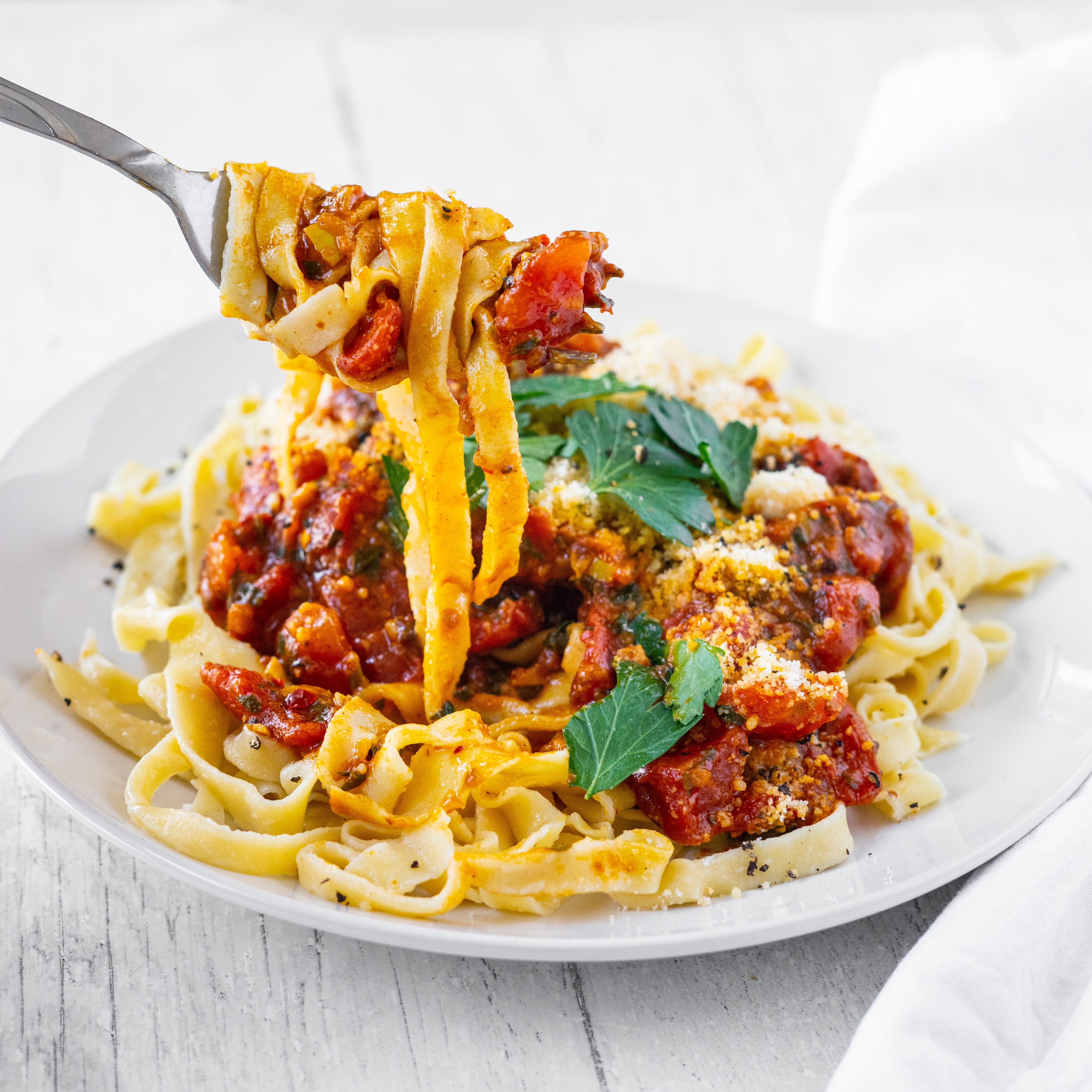 A Mediterranean Twist on Pasta Night
&ndash; Tevony